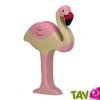 Flamant rose en bois debout 11,5 cm Holztiger