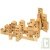 Ville m�di�vale en bois FSC 107 pi�ces Varis