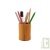 1 x Pot � crayon en bois de h�tre