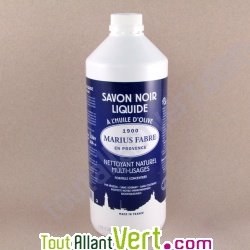 Savon Noir liquide � l\'huile d\'olive 1l multi-usages