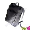 Sac � dos en chanvre biologique, 43x32x9cm, noir