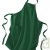 Tablier de cuisine vert 100% coton bio