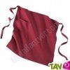 Tablier bistrot Bordeaux 100% coton bio