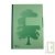 Cahier recycl� A4 renforc� petits carreaux Vert 192 pages
