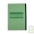Cahier recycl� A5 renforc� lign� Vert 144 pages
