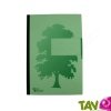 Cahier recycl� A5 renforc� lign� Vert 144 pages
