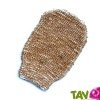 Gant de massage exfoliant jute et coton, Ana�