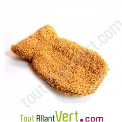 Gant de massage chanvre et coton