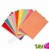 Chemises � soufflet recycl�es dos toil� avec cordon Assortiment 5 couleurs  Nature Future 32x24cm pour A4 600g