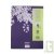Cahier recycl� 24x32cm Grand carreaux 96p Violet Forever