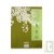 Cahier recycl� 24x32cm Grands carreaux 96p Vert Forever