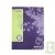 Cahier recycl� petits carreaux 24x32cm 96p Violet Forever