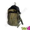 Sac � dos de randonn�e en chanvre bio, 29x36x45cm vert