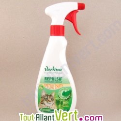Spray r�pulsif chats �cologique int�rieur et ext�rieur, 500ml