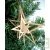 Lot de 5 d�corations de no�l suspensives en 3D pour sapin de No�l en bois