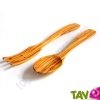 Couvert � salade en bois d'olivier, 30 cm