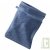 Gant de toilette bleu, 22x16cm, en �ponge 100% coton bio
