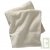 Serviette de toilette �cru, 100x50cm, en �ponge 100% coton bio