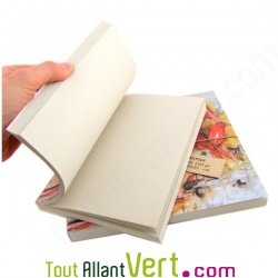 Carnet de voyage recycl� Le Baroudeur 18.5x13.5 200p 100g