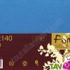 Enveloppes recycl�es 110x220 couleur Forever For�ts 120g, lot de 20