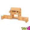 Kit de construction Fort en bois FSC 80 pi�ces Varis