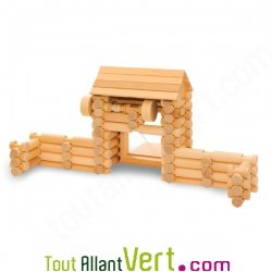 Kit de construction Fort en bois FSC 80 pi�ces Varis