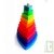 Tour empilable, 11 pi�ces triangulaires, 24 cm