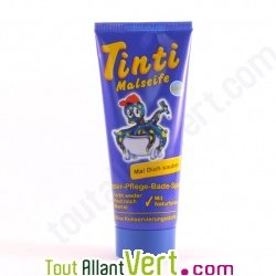 Tinti - Savon pour le bain pour peindre en Bleu