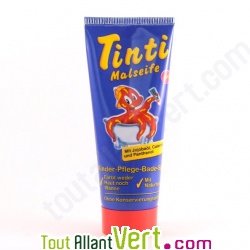 Tinti - Savon pour le bain pour peindre en Rouge