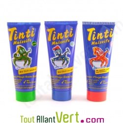 Tinti - Savon x 3 pour le bain pour peindre en Bleu, Rouge et Vert