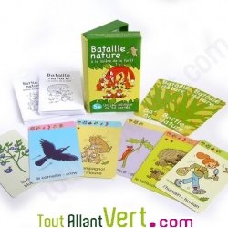 Jeu de cartes Bataille Nature