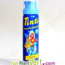 Tinti - Spray mousse de bain pour peau et cheveux enfant, bleu, 75 ml