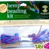 Kit cr�ation 2 �cheveaux + 3 perles - Type de noeuds en spirale