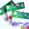 Kit cr�ation collier ou bracelet br�silien en chanvre bio avec perles