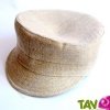 Casquette du p�cheur grec en chanvre biologique, 62 cm naturel
