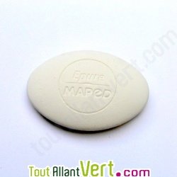 Gomme blanche ovale Maped Epure en caoutchouc