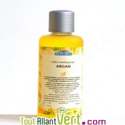 Huile d\'argan pure bio en flacon, Biofloral, 100ml
