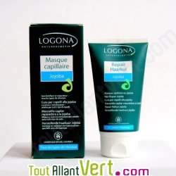 Masque de soin pour cheveux au jojoba, Logona, 150ml