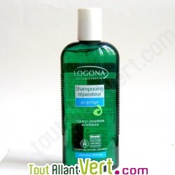 Shampoing cheveux abim�s, soin r�parateur Logona, 250ml