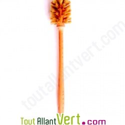 Goupillon en bois de h�tre et crin de cheval, 35 cm