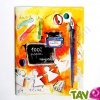 Cahier recycl� 48 pages 17x22cm L'�colier �colo Grands carreaux