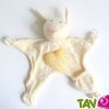Chiffon de toilette mouton en coton bio + savon au lait de ch�vre