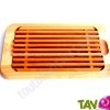 Planche � pain en bois de h�tre FSC 40x23.5x3.5cm avec ramasse-miettes