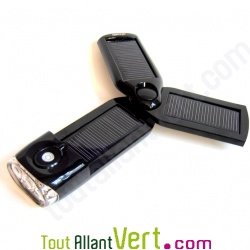 Chargeur Solaire 3 panneaux Eagle t�l�phone GSM et lampe torche LED