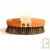 Brosse de massage de luxe "Wellfit" en bois, fibre v�g�tale et crin, 14 cm