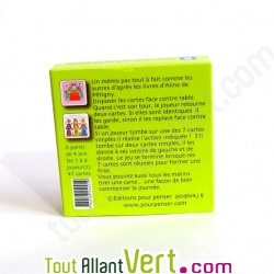 Jeu de cartes Petit Memo Philo