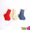 Chaussette enfant 100% pure laine vierge