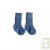 Chaussette enfant 100% pure laine vierge, bleu, nouveau n�, pointure 15/16