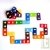 Geo Domino, le jeu en bois des dominos aux formes g�om�triques