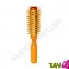 Brosse cheveux ronde en bois, picots en bois